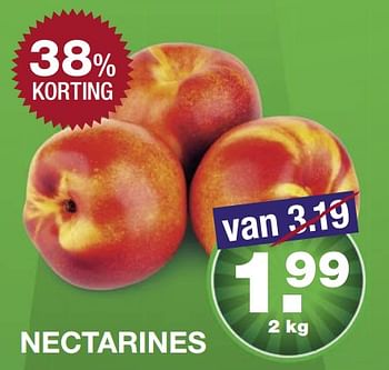Aanbiedingen Nectarines - Huismerk - Aldi - Geldig van 09/07/2017 tot 15/07/2017 bij Aldi
