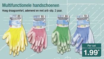 Aanbiedingen Multifunctionele handschoenen - Huismerk - Aldi - Geldig van 09/07/2017 tot 15/07/2017 bij Aldi