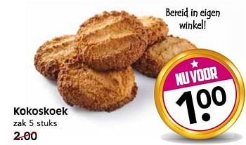 Aanbiedingen Kokoskoek - Huismerk - Em-té - Geldig van 09/07/2017 tot 15/07/2017 bij Em-té