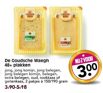 Aanbiedingen De goudsche waegh 48+ plakken - De Goudsche Waegh - Geldig van 09/07/2017 tot 15/07/2017 bij Em-té