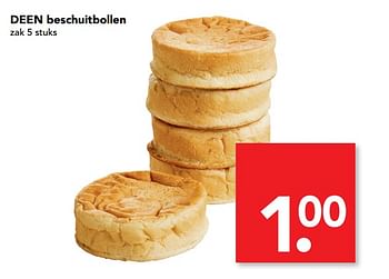 Aanbiedingen Beschuitbollen - Huismerk deen supermarkt - Geldig van 09/07/2017 tot 15/07/2017 bij Deen Supermarkten