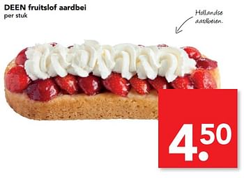 Aanbiedingen Fruitslof aardbei - Huismerk deen supermarkt - Geldig van 09/07/2017 tot 15/07/2017 bij Deen Supermarkten
