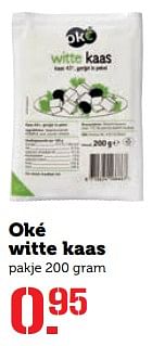 Aanbiedingen Oké witte kaas - Oké - Geldig van 10/07/2017 tot 16/07/2017 bij Coop