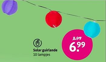 Aanbiedingen Solar guirlande - Huismerk - Xenos - Geldig van 10/07/2017 tot 16/07/2017 bij Xenos