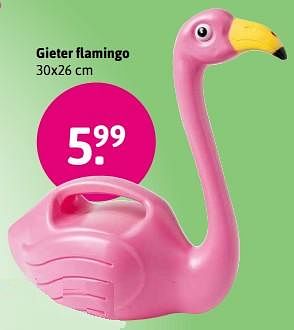Aanbiedingen Gieter flamingo - Huismerk - Xenos - Geldig van 10/07/2017 tot 16/07/2017 bij Xenos