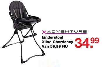 Aanbiedingen Kinderstoel xline chardonay - Xadventure - Geldig van 09/07/2017 tot 30/07/2017 bij Baby & Tiener Megastore