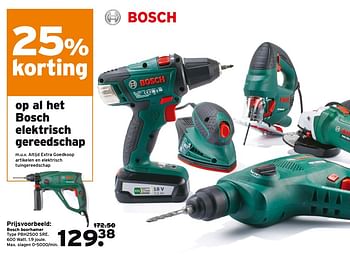 Aanbiedingen Bosch boorhamer pbh2500 sre - Bosch - Geldig van 10/07/2017 tot 16/07/2017 bij Gamma