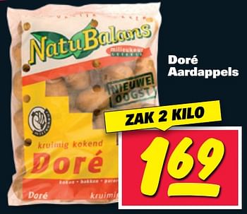 Aanbiedingen Doré aardappels - Huismerk - Nettorama - Geldig van 11/07/2017 tot 16/07/2017 bij Nettorama