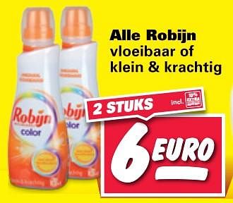 Aanbiedingen Alle robijn vloeibaar of klein + krachtig - Robijn - Geldig van 11/07/2017 tot 16/07/2017 bij Nettorama