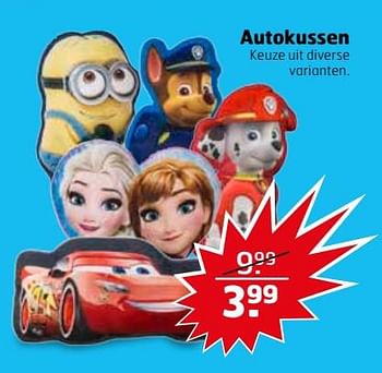 Aanbiedingen Autokussen - Huismerk - Trekpleister - Geldig van 11/07/2017 tot 16/07/2017 bij Trekpleister