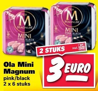 Aanbiedingen Ola mini magnum - Ola - Geldig van 11/07/2017 tot 16/07/2017 bij Nettorama