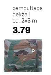 Aanbiedingen Camouflage dekzeil - Huismerk - Action - Geldig van 12/07/2017 tot 18/07/2017 bij Action