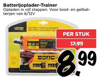 Aanbiedingen Batterijoplader-trainer - Lifetime - Geldig van 15/07/2017 tot 22/07/2017 bij Vomar