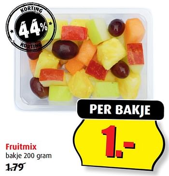 Aanbiedingen Fruitmix - Huismerk - Boni Supermarkt - Geldig van 12/07/2017 tot 18/07/2017 bij Boni Supermarkt