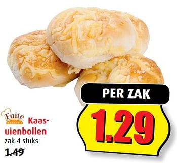 Aanbiedingen Kaasuienbollen - Fuite Bakkerij - Geldig van 12/07/2017 tot 18/07/2017 bij Boni Supermarkt