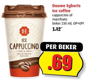 Aanbiedingen Douwe egberts ice coffee - Douwe Egberts - Geldig van 12/07/2017 tot 18/07/2017 bij Boni Supermarkt