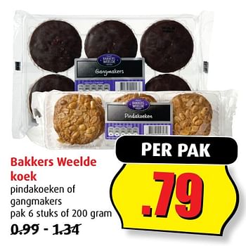 Aanbiedingen Bakkers weelde koek - Huismerk - Boni Supermarkt - Geldig van 12/07/2017 tot 18/07/2017 bij Boni Supermarkt
