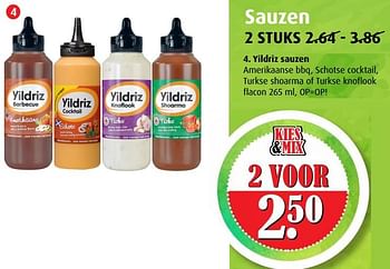 Aanbiedingen Yildriz sauzen - Yildriz - Geldig van 12/07/2017 tot 18/07/2017 bij Boni Supermarkt