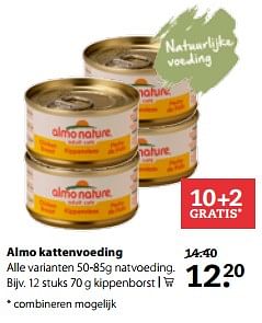 Aanbiedingen Almo kattenvoeding - Almo Nature - Geldig van 10/07/2017 tot 30/07/2017 bij Boerenbond