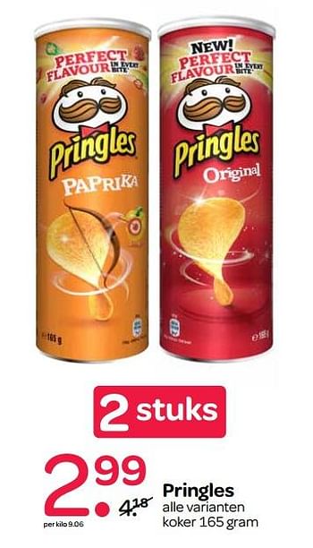 Aanbiedingen Pringles - Pringles - Geldig van 13/07/2017 tot 26/07/2017 bij Spar