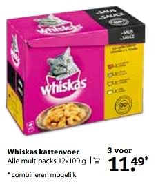Aanbiedingen Whiskas kattenvoer - Whiskas - Geldig van 10/07/2017 tot 30/07/2017 bij Boerenbond