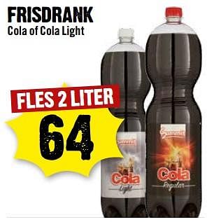Aanbiedingen Frisdrank cola of cola light - Huismerk - Dirk III - Geldig van 15/07/2017 tot 22/07/2017 bij Dirk III