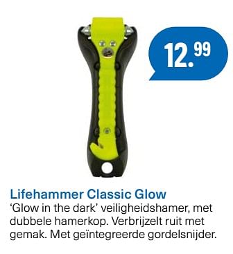 Aanbiedingen Lifehammer classic glow - Lifehammer - Geldig van 26/06/2017 tot 06/08/2017 bij Halfords