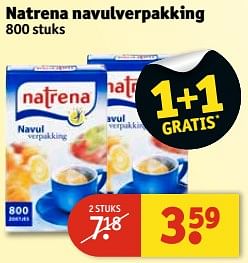 Aanbiedingen Natrena navulverpakking - Natrena - Geldig van 11/07/2017 tot 23/07/2017 bij Kruidvat