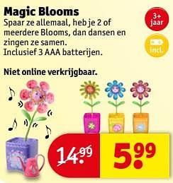 Aanbiedingen Magic blooms - Huismerk - Kruidvat - Geldig van 16/07/2017 tot 23/07/2017 bij Kruidvat