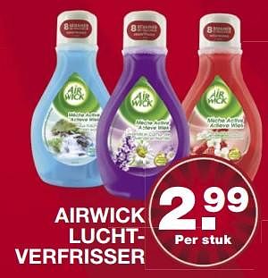 Aanbiedingen Airwick luchtverfrisser - Airwick - Geldig van 16/07/2017 tot 23/07/2017 bij Aldi