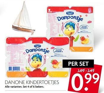 Aanbiedingen Danone kindertoetjes - Danone - Geldig van 16/07/2017 tot 22/07/2017 bij Deka Markt