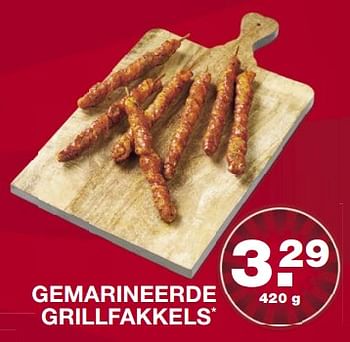 Aanbiedingen Gemarineerde grillfakkels - Huismerk - Aldi - Geldig van 16/07/2017 tot 23/07/2017 bij Aldi