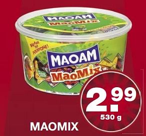 Aanbiedingen Maomix - Maoam - Geldig van 16/07/2017 tot 23/07/2017 bij Aldi