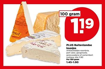 Aanbiedingen Plus buitenlandse kaasjes - Huismerk - Plus - Geldig van 16/07/2017 tot 22/07/2017 bij Plus