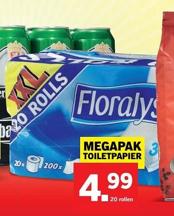 Aanbiedingen Toiletpapier - Floralys - Geldig van 17/07/2017 tot 23/07/2017 bij Lidl