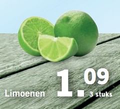 Aanbiedingen Limoenen - Huismerk - Lidl - Geldig van 17/07/2017 tot 23/07/2017 bij Lidl