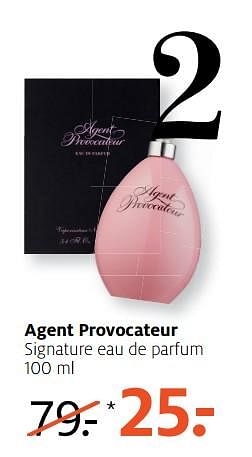Aanbiedingen Agent provocateur signature eau de parfum - Agent Provocateur - Geldig van 16/07/2017 tot 30/07/2017 bij Etos