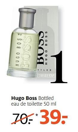 Aanbiedingen Hugo boss bottled eau de toilette - Hugo Boss - Geldig van 16/07/2017 tot 30/07/2017 bij Etos