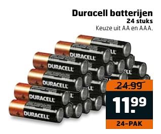 Aanbiedingen Duracell batterijen - Duracell - Geldig van 16/07/2017 tot 30/07/2017 bij Trekpleister