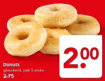 Aanbiedingen Donuts - Huismerk - Em-té - Geldig van 17/07/2017 tot 22/07/2017 bij Em-té