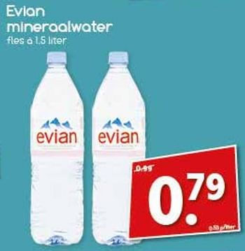 Aanbiedingen Evian mineraalwater - Evian - Geldig van 17/07/2017 tot 22/07/2017 bij Agrimarkt