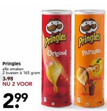 Aanbiedingen Pringles - Pringles - Geldig van 17/07/2017 tot 22/07/2017 bij Em-té