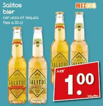 Aanbiedingen Salitos bier - Salitos - Geldig van 17/07/2017 tot 22/07/2017 bij Agrimarkt