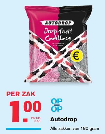 Aanbiedingen Autodrop - Autodrop - Geldig van 19/07/2017 tot 01/08/2017 bij Hoogvliet