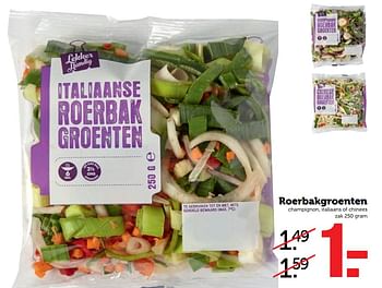 Aanbiedingen Roerbakgroenten - Huismerk - Coop - Geldig van 17/07/2017 tot 23/07/2017 bij Coop