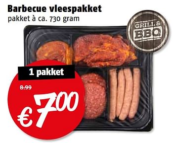 Aanbiedingen Barbecue vleespakket - Huismerk Poiesz - Geldig van 17/07/2017 tot 23/07/2017 bij Poiesz