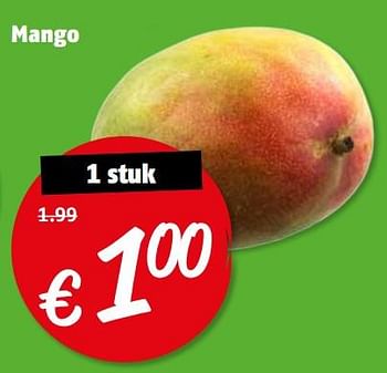 Aanbiedingen Mango - Huismerk Poiesz - Geldig van 17/07/2017 tot 23/07/2017 bij Poiesz