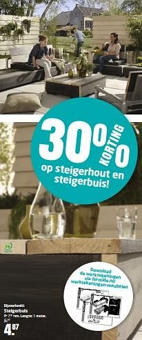 Aanbiedingen Steigerbuis - Huismerk - Formido - Geldig van 17/07/2017 tot 30/07/2017 bij Formido