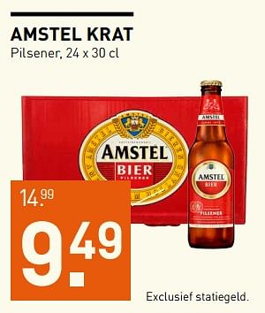 Aanbiedingen Amstel krat pilsener - Amstel - Geldig van 17/07/2017 tot 30/07/2017 bij Gall & Gall