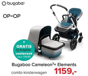 Aanbiedingen Bugaboo cameleon + elements - Bugaboo - Geldig van 17/07/2017 tot 30/07/2017 bij Baby-Dump